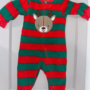 Fleece 0-3 month Christmas sleeper